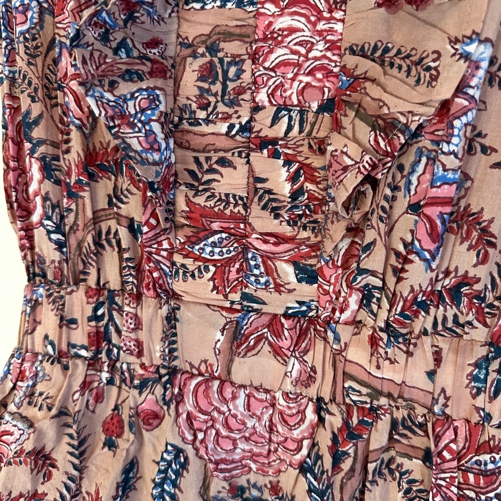 Anna Cate Floral Tiered Maxi Dress Size S - Picture 5 of 6